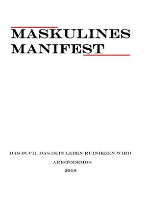 cover image of Maskulines Manifest